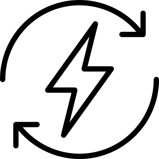 Energy and Resource Optimization Icon